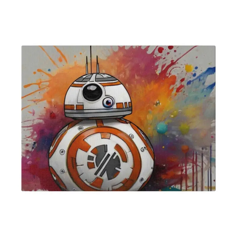 BB-8 Artwork - Matte Canvas Stretched 0.75’’