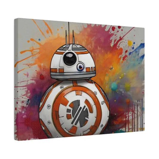 BB-8 Artwork - Matte Canvas Stretched 0.75’’