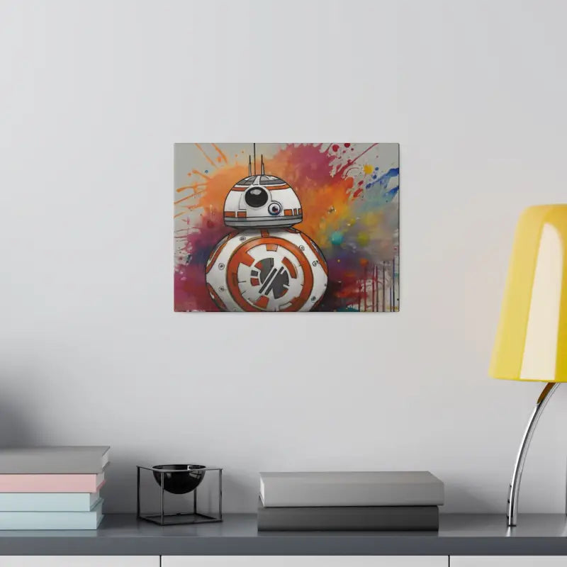 BB-8 Artwork - Matte Canvas Stretched 0.75’’