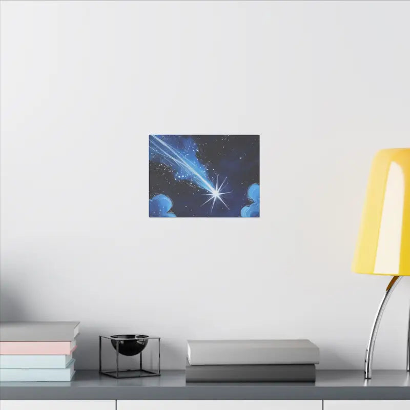 Shooting Star Sketched Art Print - Stretched Wall Decor