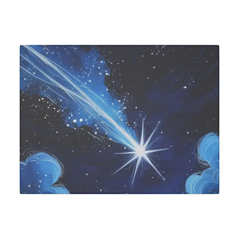 Shooting Star Sketched Art Print - Stretched Wall Decor