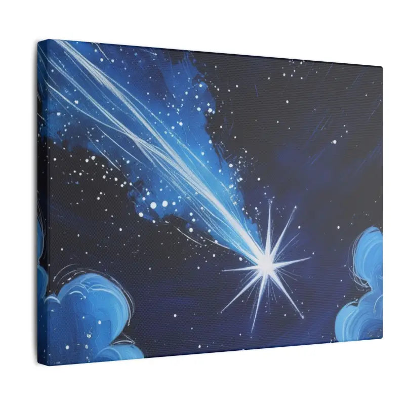 Shooting Star Sketched Art Print - Stretched Wall Decor